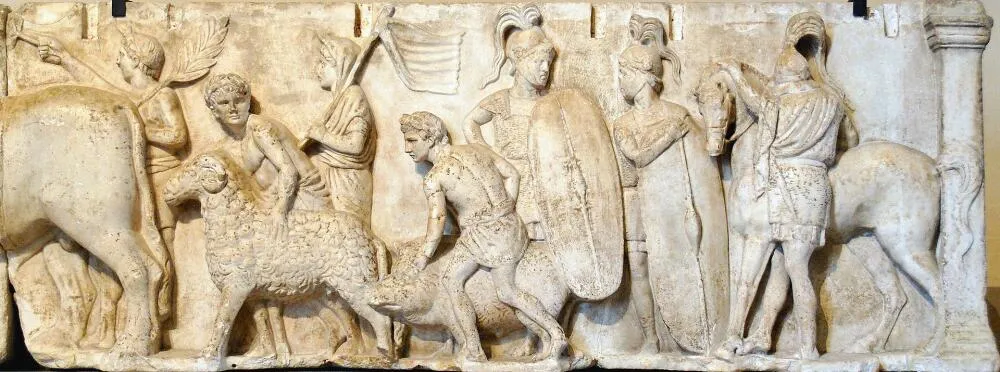 Altar of Domitius Ahenobarbus Louvre