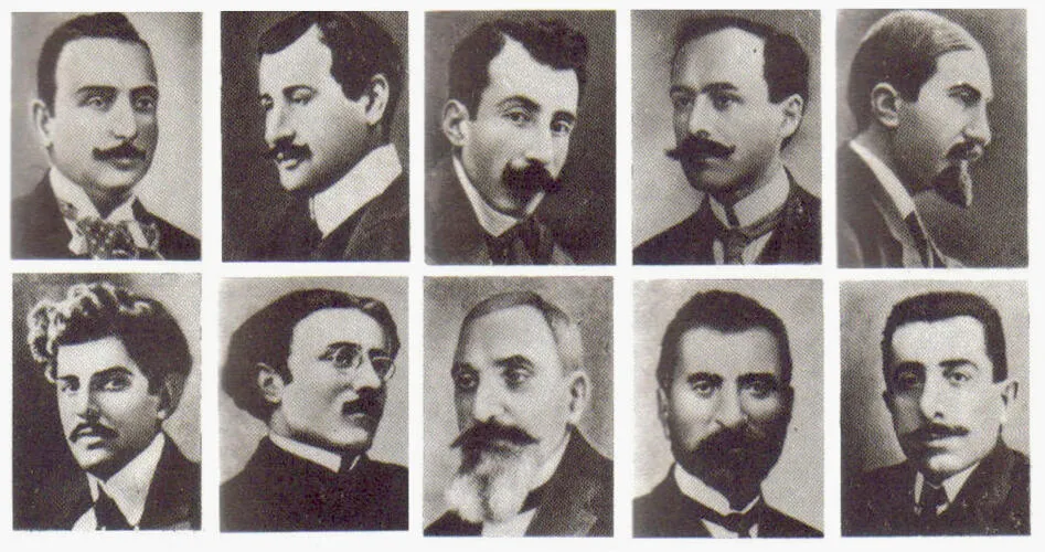 Deportation of Armenian intellectuals on 24 April 1915