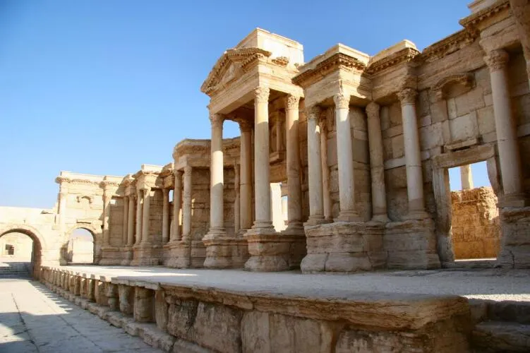 The Scene of the Theater in Palmyra