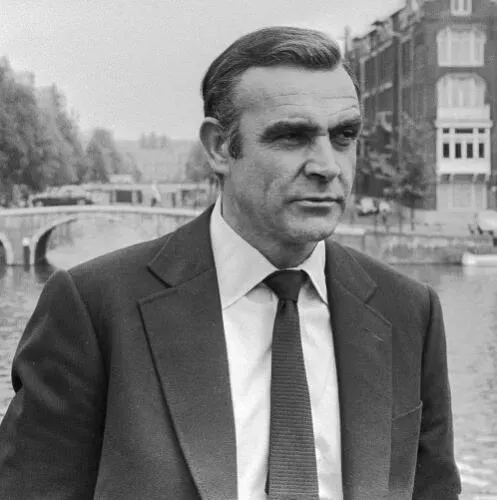 Sean Connery during the filming of Diamonds Are Forever (1971)