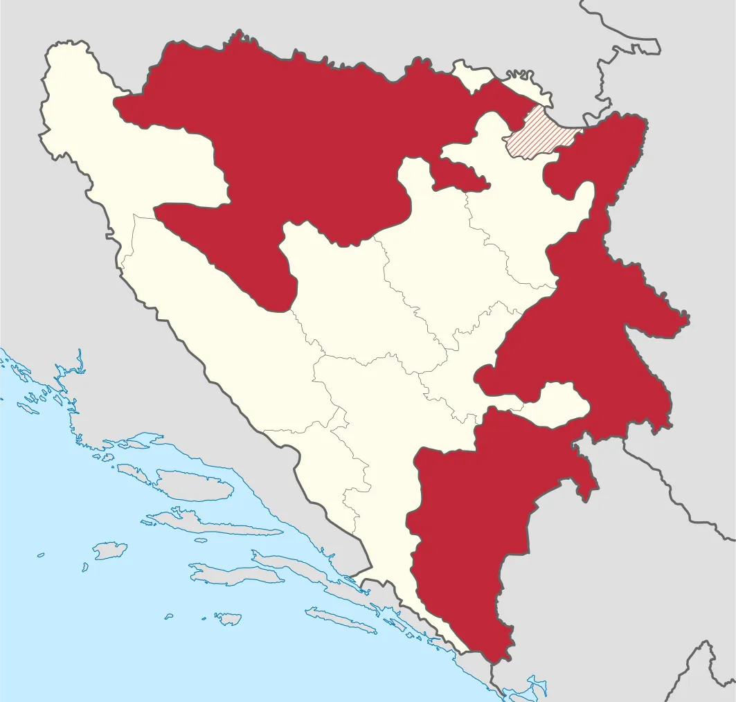 Republika Srpska map Image