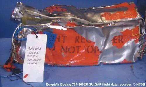 EgyptAir 990 Flight Data Recorder Image