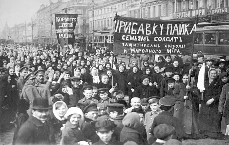 February Revolution 1917 Image