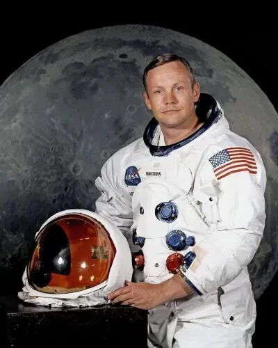 Portrait of Astronaut Neil A. Armstrong, commander of the Apollo 11 - image
