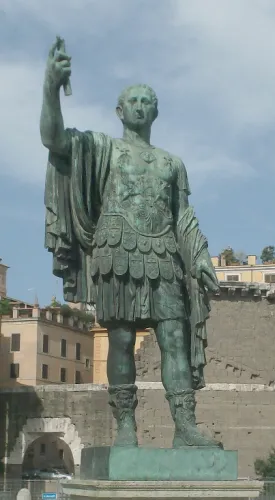 Bronze statue of Nerva