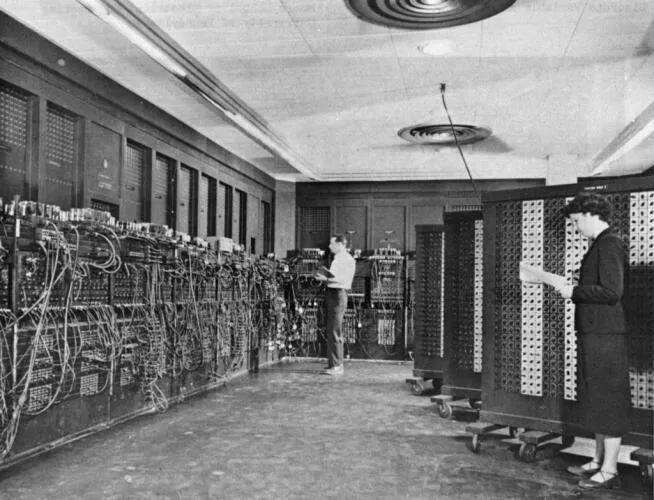 ENIAC (the first electronic, Turing-complete device) - image