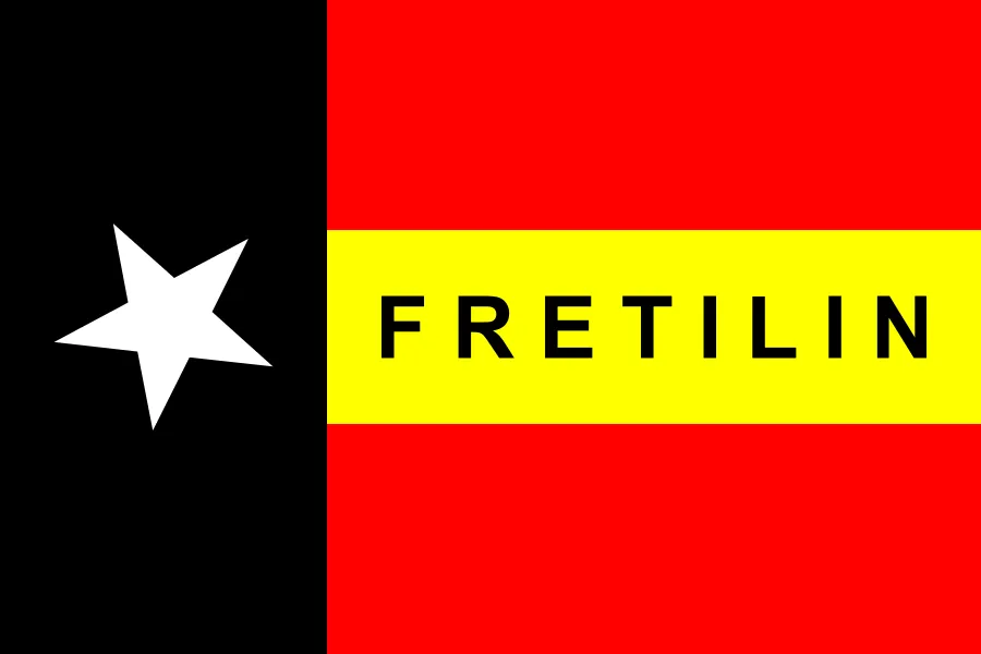 Flag of FRETILIN - image