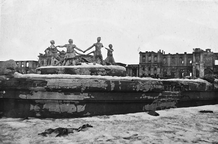 The center of Stalingrad after the battle