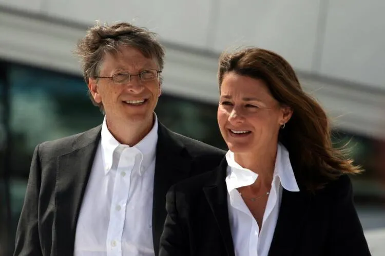 Bill Gates and his wife Melinda Image