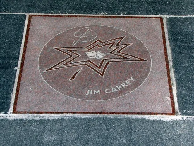 Jim Carrey Canadian walk of fame Image
