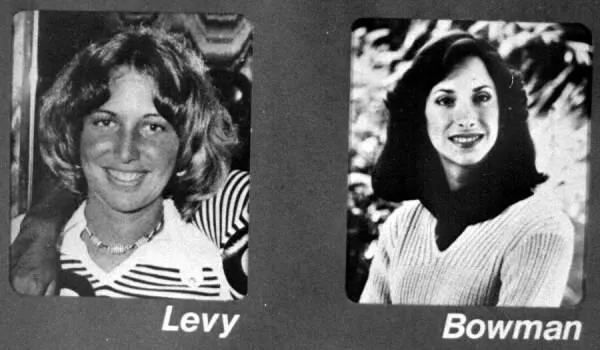 Lisa Levy and Margaret Bowman, two of Bundy's victims