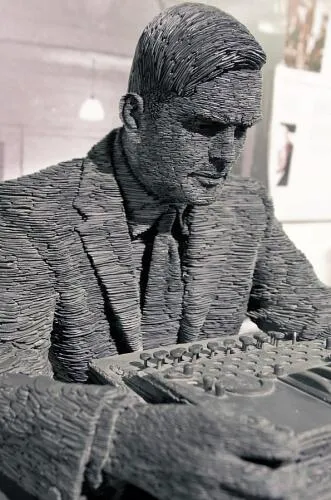 Turing-statue-Bletchley Image