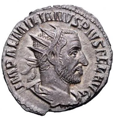 Coin featuring Aemilian