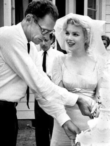 Marilyn Monroe and Arthur Miller Image