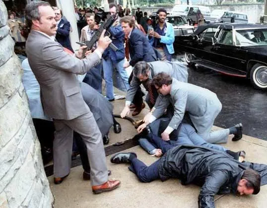 Ronald Reagan assassination attempt Image