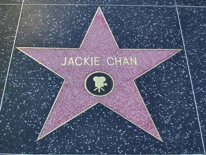 Jackie Chan star in Hollywood image