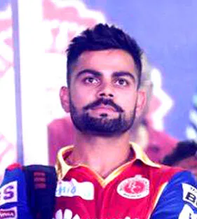 Kohli at the 2015 IPL opening ceremony