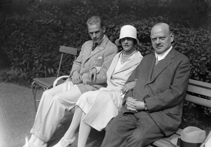 Stresemann with his family