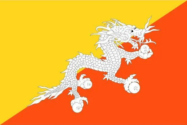 Current Bhutan flag