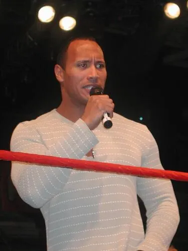 The Rock, who feuded with Hulk Hogan