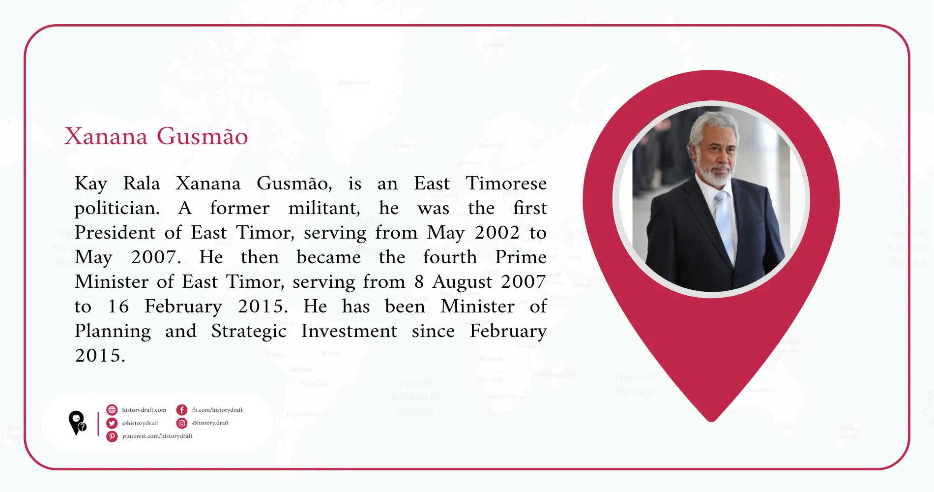 biography of xanana gusmao