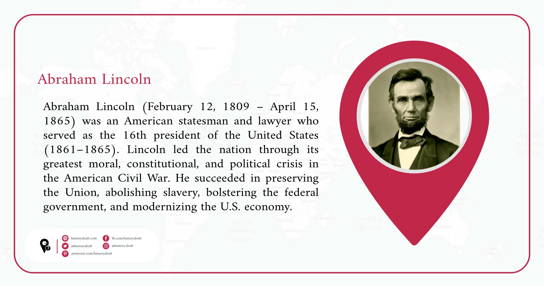 short history of abraham lincoln