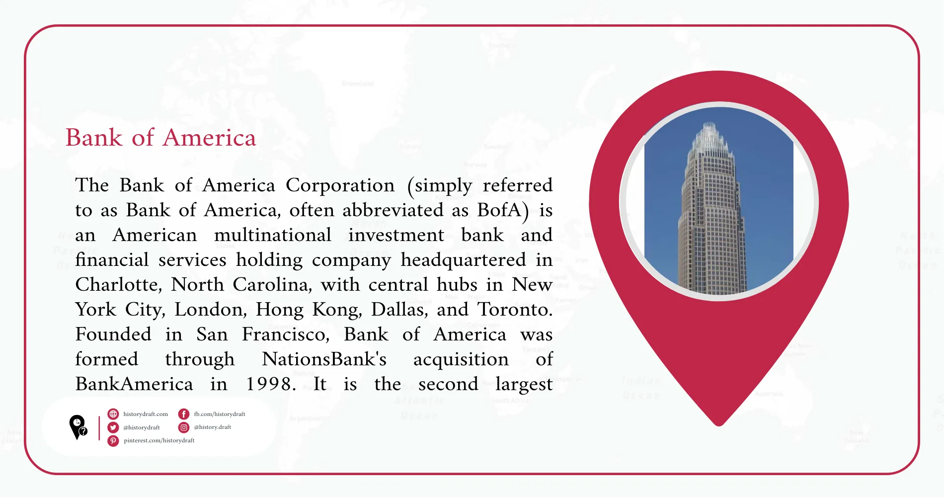 when was the bank of america founded