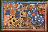 Battle during the Second Crusade