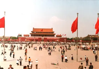 Tiananmen Square, Beijing, China 1988