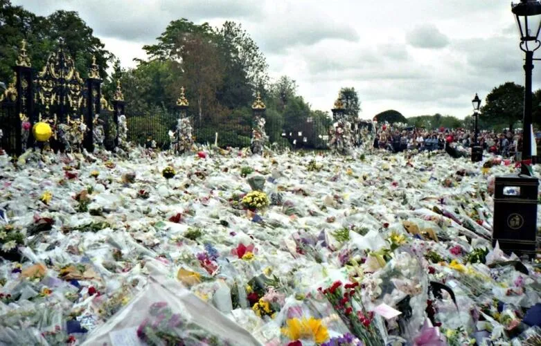 Princess Diana's Funeral Image