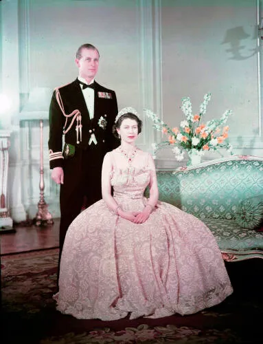 Elizabeth II and Philip