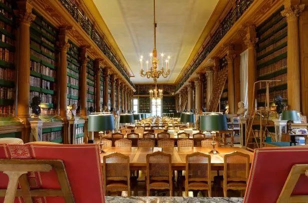 Reading room of the Bibliothèque Mazarine