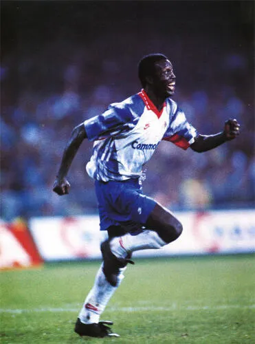 George Weah in PSG jersey - image