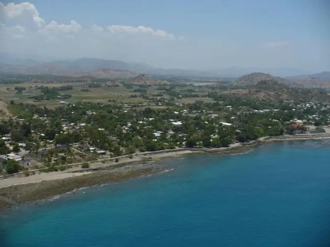Overhead shot of Manatuto, Timor-Leste - image