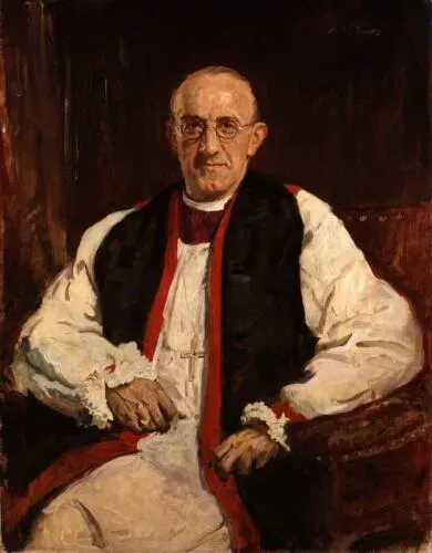 Archbishop of Canterbury Geoffrey Fisher painting Image